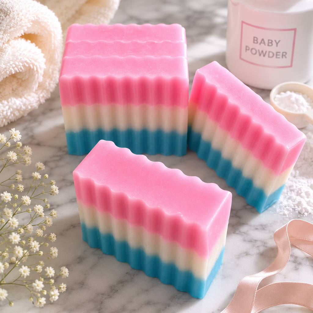 Baby Powder Handcrafted Soap