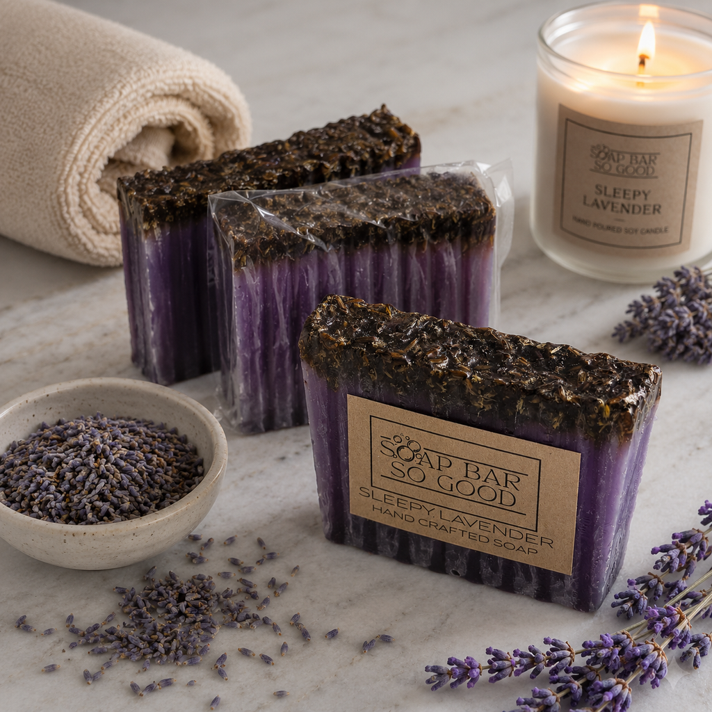 Sleepy Lavender Handcrafted Soap